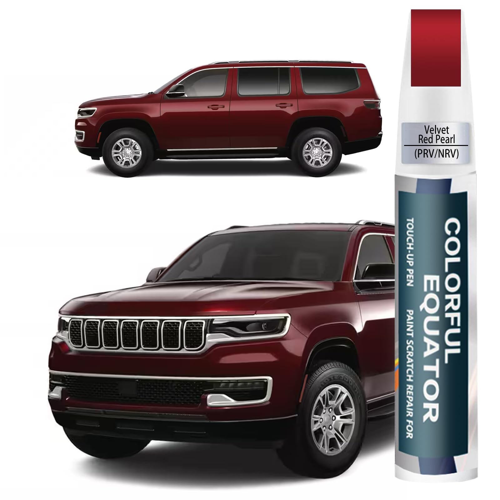 Touch Up Paint for Chrysler/Jeep Velvet Red Pearl PRV/NRV Repair Pen 0.4 oz