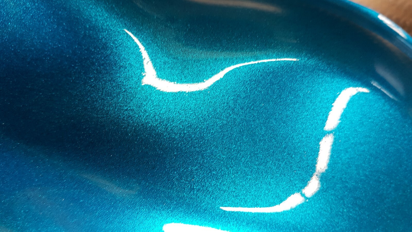 1 L CANDY TURQUOISE TRUE 3 STAGE TRANSLUCENT CANDY FREE REDUCER FOR SPRAY GUN