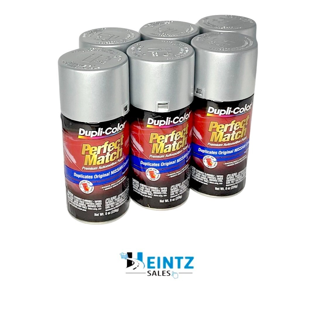 Duplicolor BNS0598 Perfect Match Nissan Silver Mist Metallic K12 – 8oz (6 PACK)