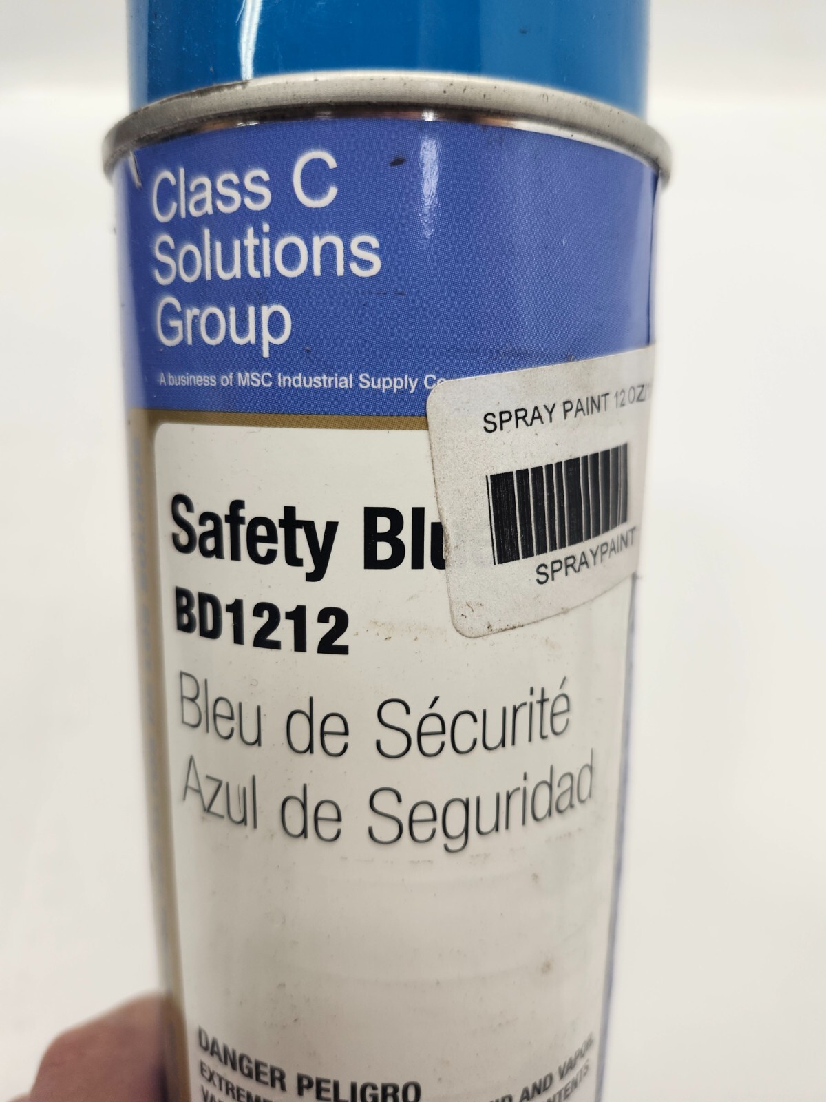 Class C Solutions Group Safety Blue Spray Paint BD1212 16oz