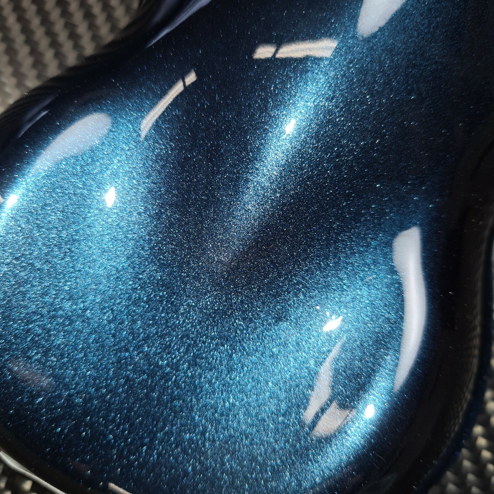 1 LITRE CANDY MIDNIGHT BLUE 3 STAGE TRANSLUCENT CANDY- READY TO USE-SPRAY GUN