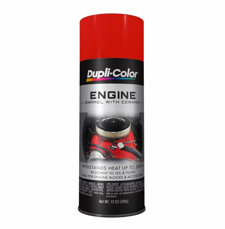 Gloss Red Wheels Spray Paint Rims Steel Aluminum Plastic +Primer Coating 3 Cans