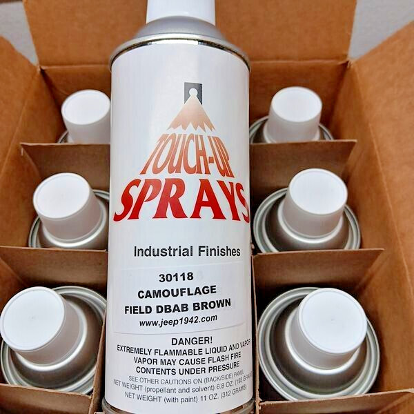 Gillespie AR15 Spray Paint. 30118 Field Drab Brown. 4 Color Camo pattern.