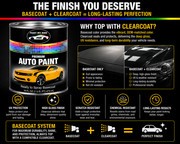 RTS Basecoat Paint Pint for 2023 Chevrolet Mosaic Black GB0