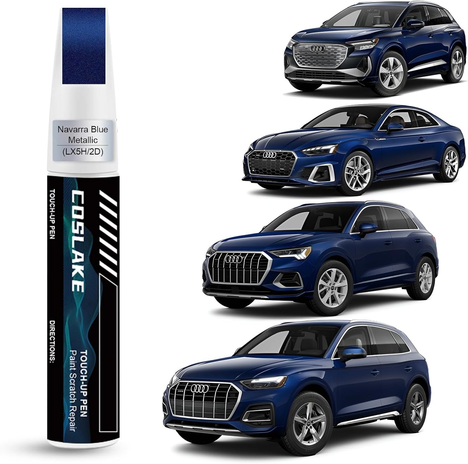 Navarra Blue Touch Up Paint for Audi – Waterproof, Fast-Drying 12ml Solution