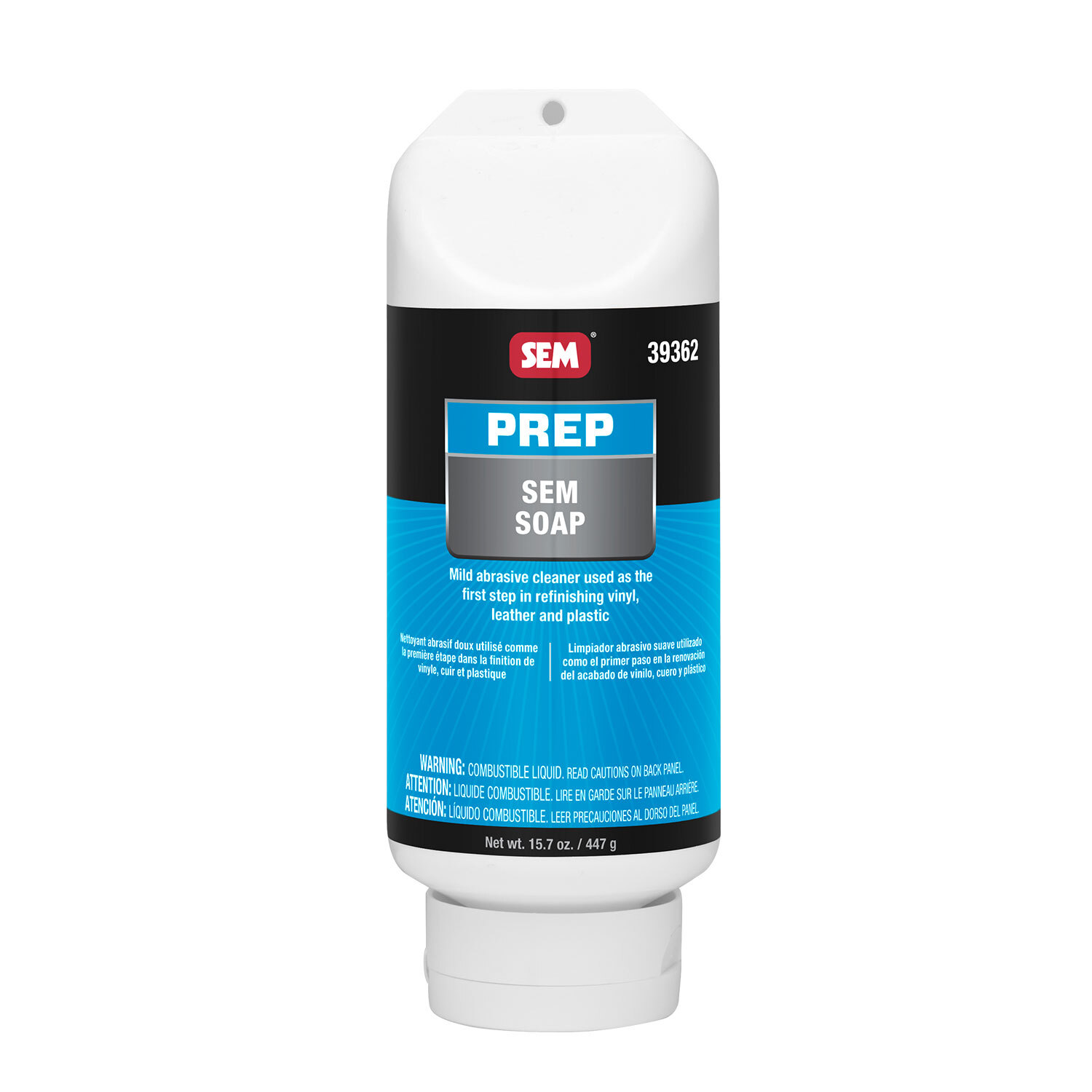 SEM Products Cleaning Solution SEM Soap First Step Cleaner 16 oz Each 39362
