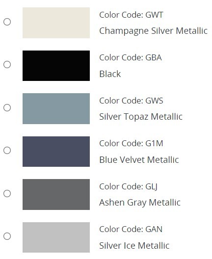 Genuine Chevrolet OEM Touch-Up Paint – OEM Color and Quantity Selection