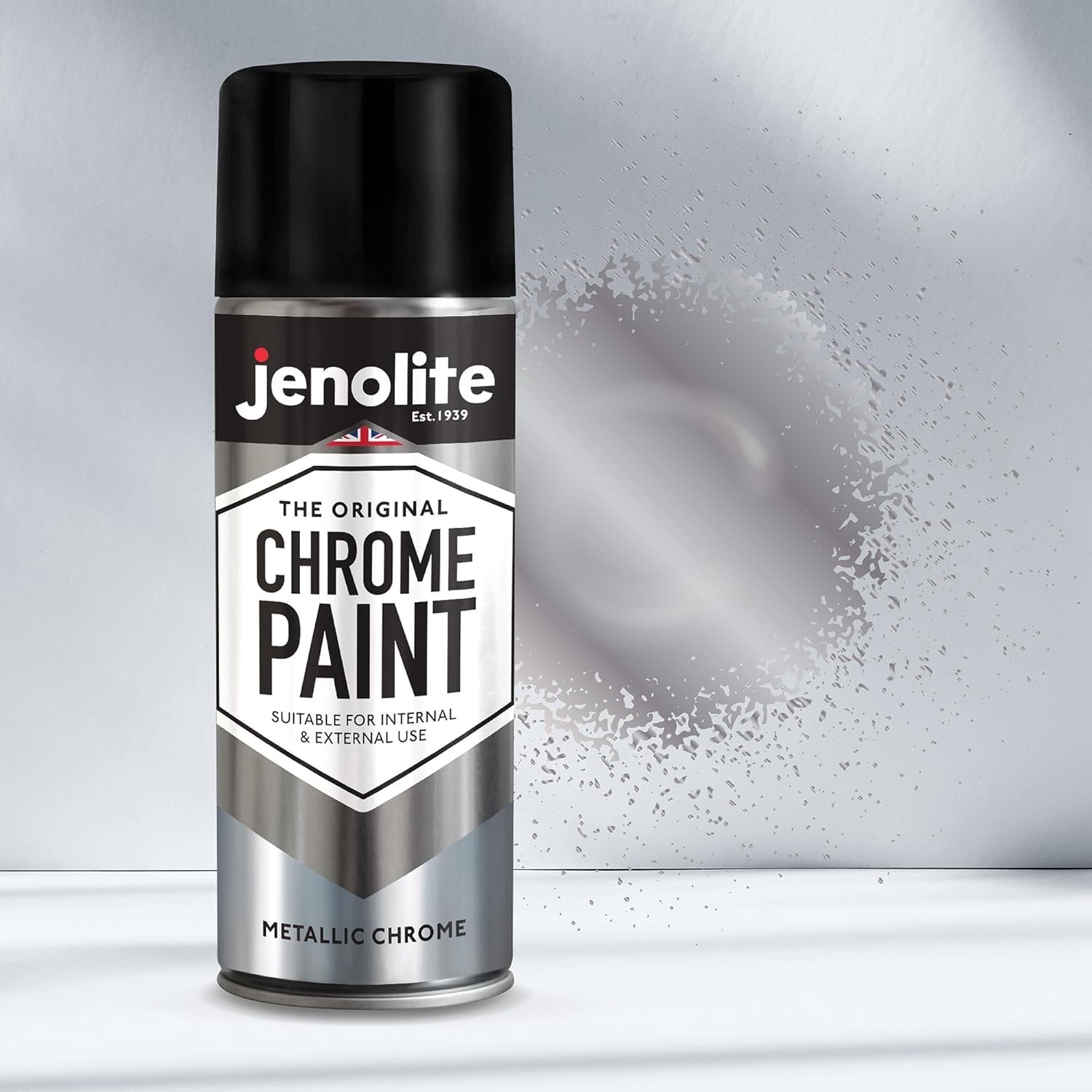 Reflective Chrome Spray Paint – 400ml for Indoor & Outdoor Use – Durable Finish
