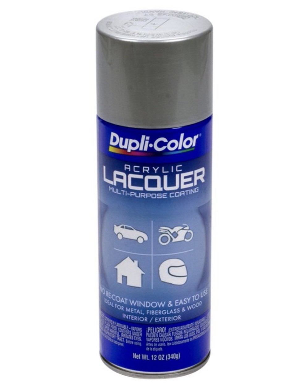 Dupli-Color DAL1679 6-Pack 12 fl. oz. Silver Metallic Aerosol Acrylic Lacquer