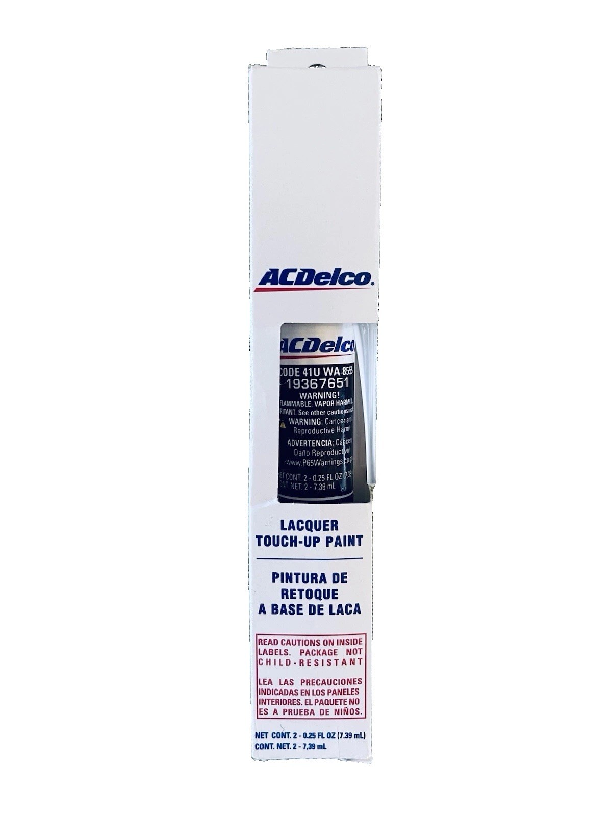 Black Touch-Up Paint OEM Genuine GM AC Delco Code WA 8555 Part #19367651
