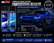 ProXL 1K Basecoat & High Gloss Clearcoat for 1981 Ford Cloud White WR