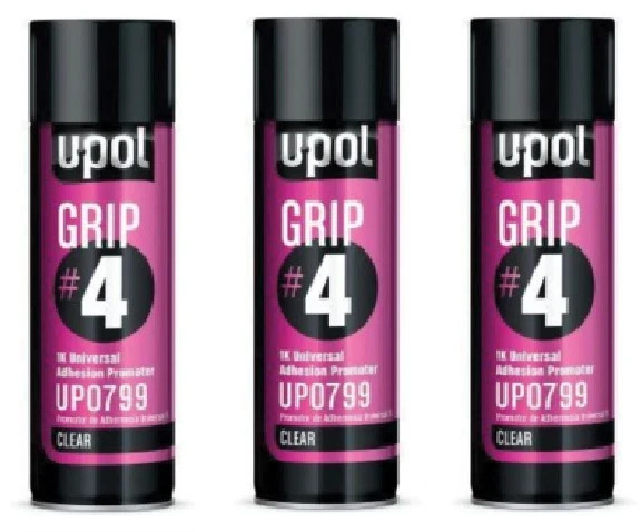 U-POL UP0799 Grip #4 Universal Adhesion Promotor Aerosol 450ML Can UPOL (3/PK)