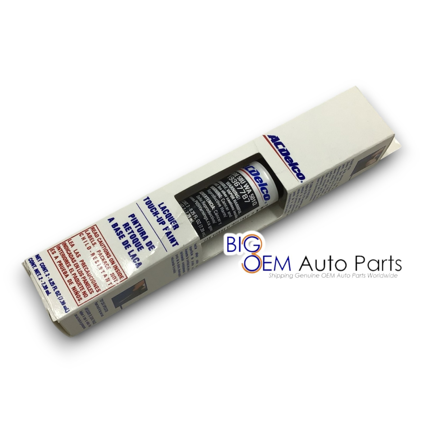 new OEM ACDelco GM 4 In 1 Carbon Flash Metallic Lacquer Touch Up Paint WA501Q
