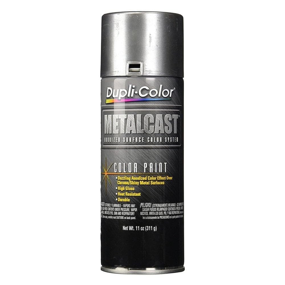 Dupli-Color MC206 Metalcast 11 Ounce (Pack of 1), Black Smoke Anodized