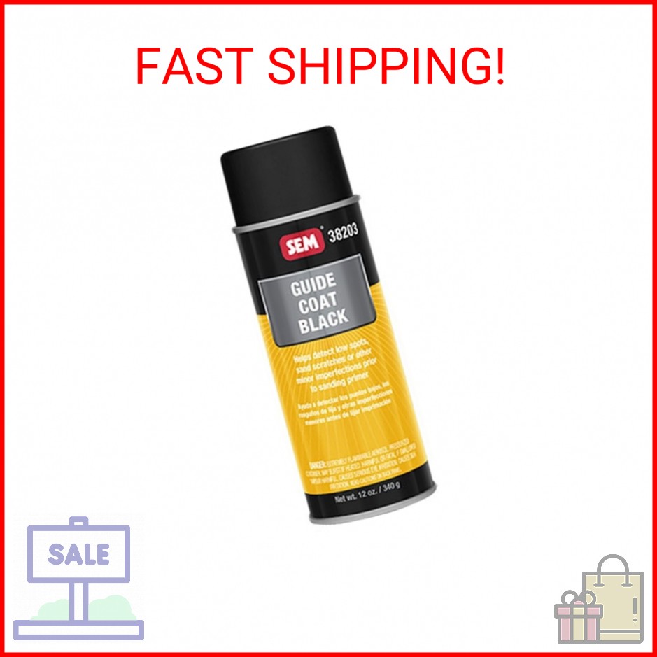 SEM 38203 Black Guide Coat – 12 oz.