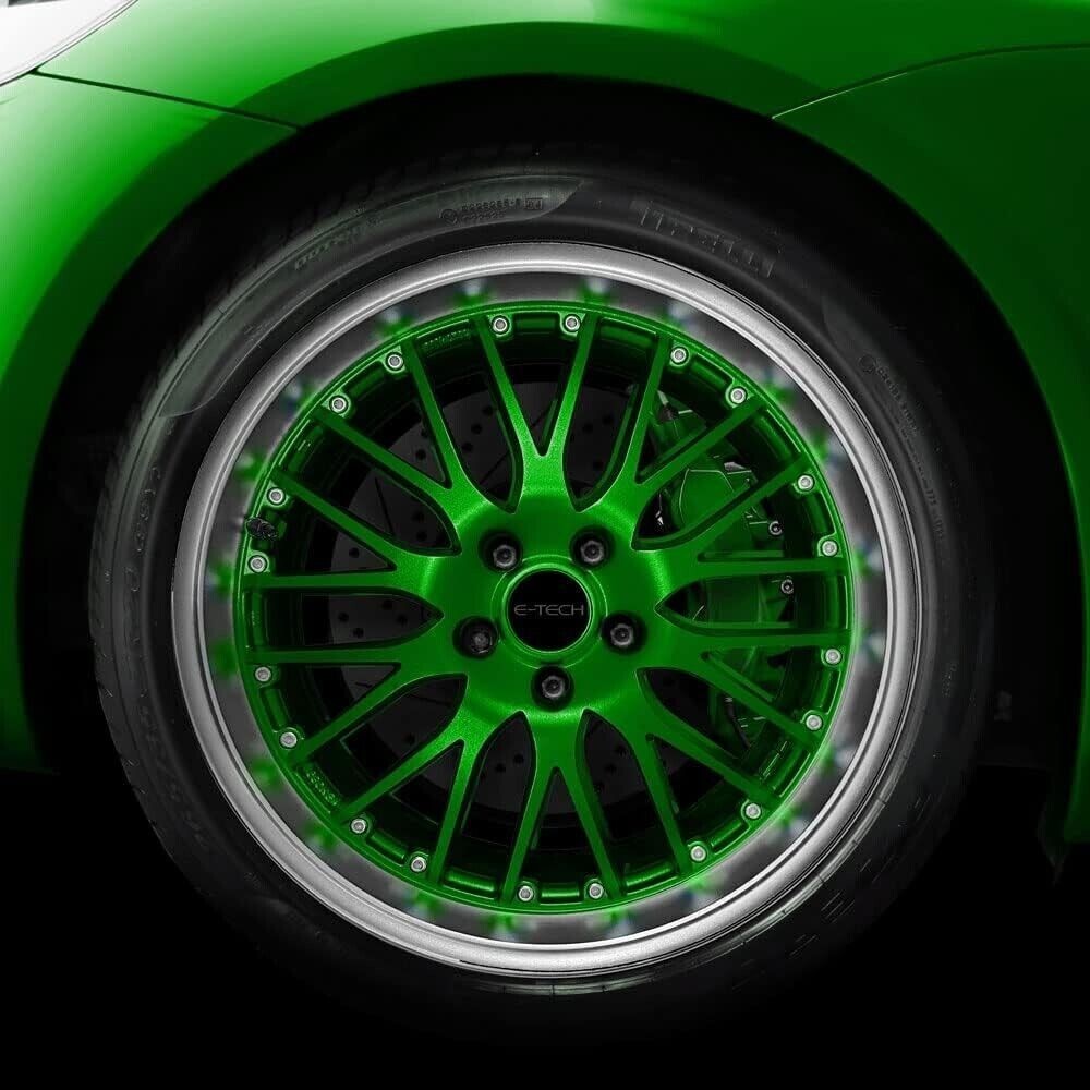 E-TECH Metallic Paint Vivid Green 400ml Multi-Purpose Interior & Exterior DIY