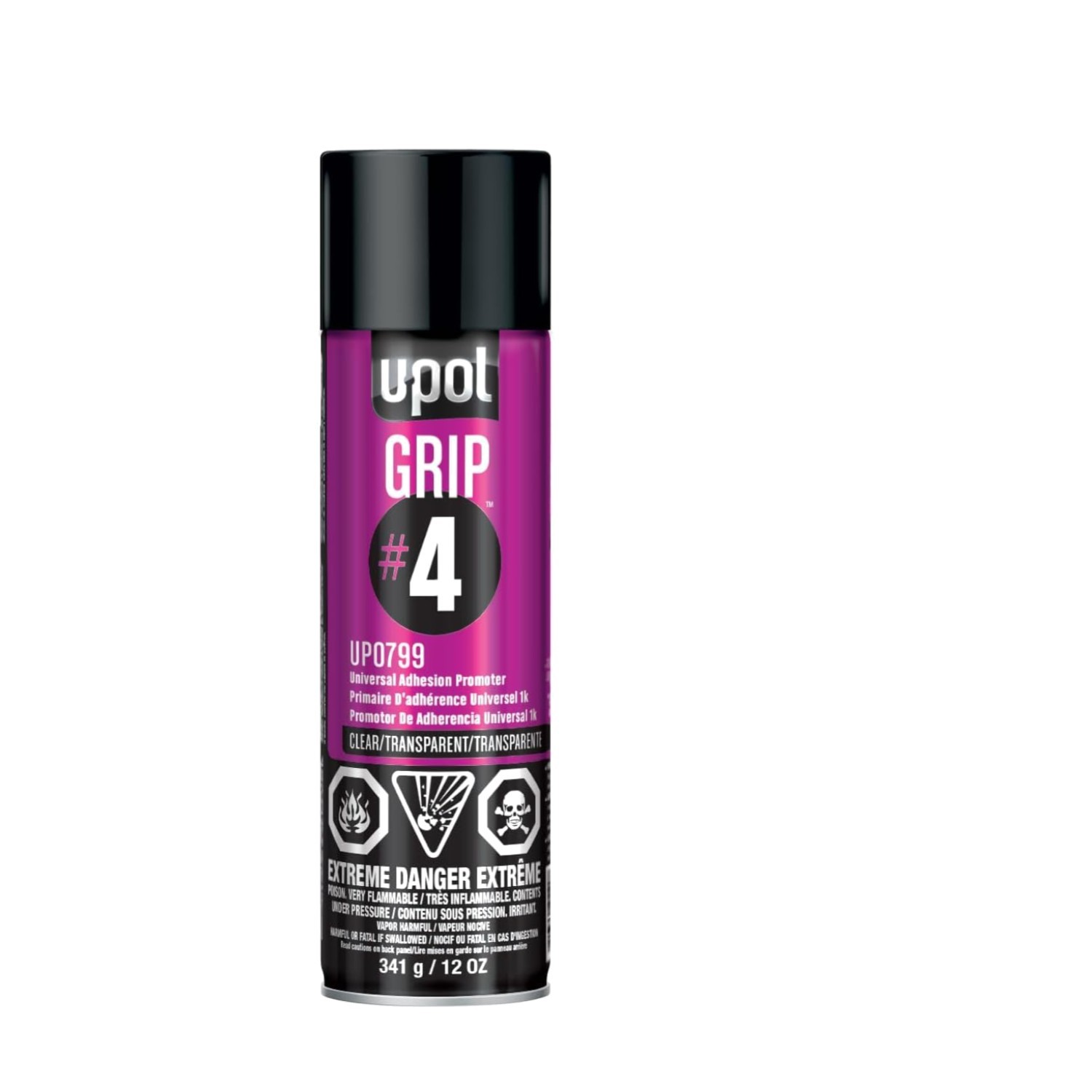 Universal Adhesion Promoter – Clear, Easy-to-Use Automotive Spray Paint, 12 Oz