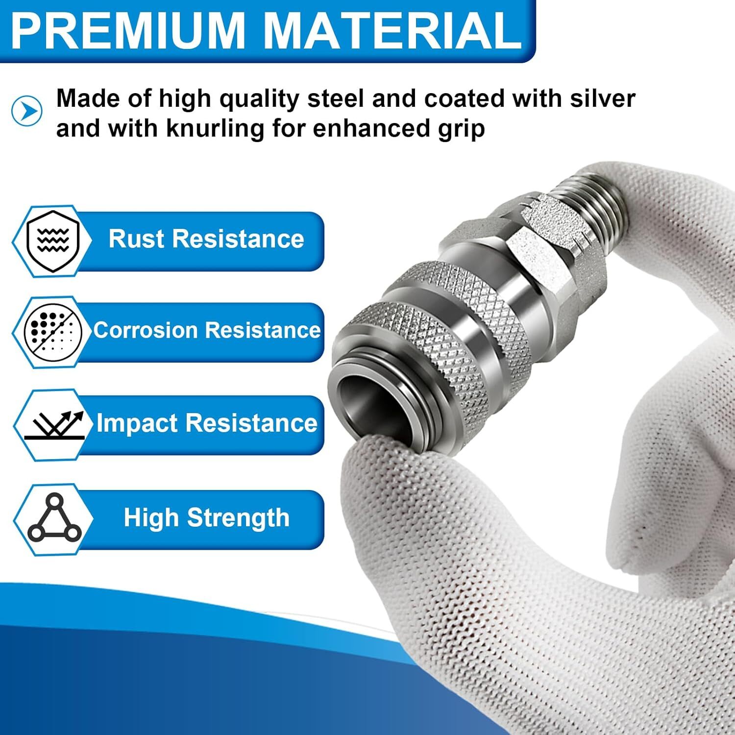Fuel System Coupler Fitting Tool for 5869-1,J-47912-QC,Fits for Detroit Diesel