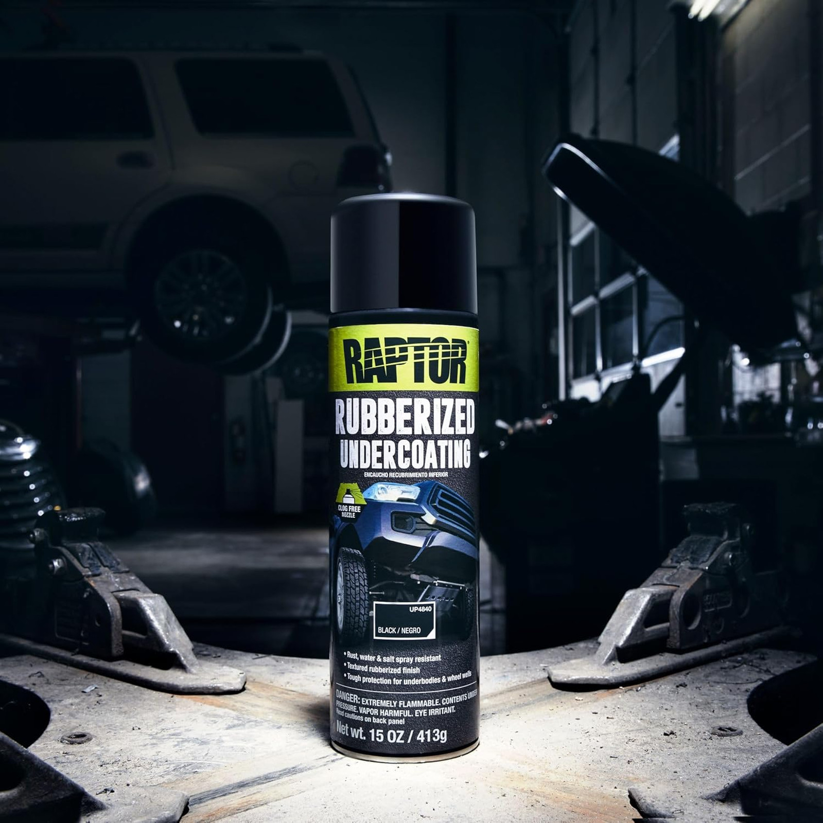 Rubberized Undercoating Automotive Spray Paint Heavy Duty 15 oz Durable Coating