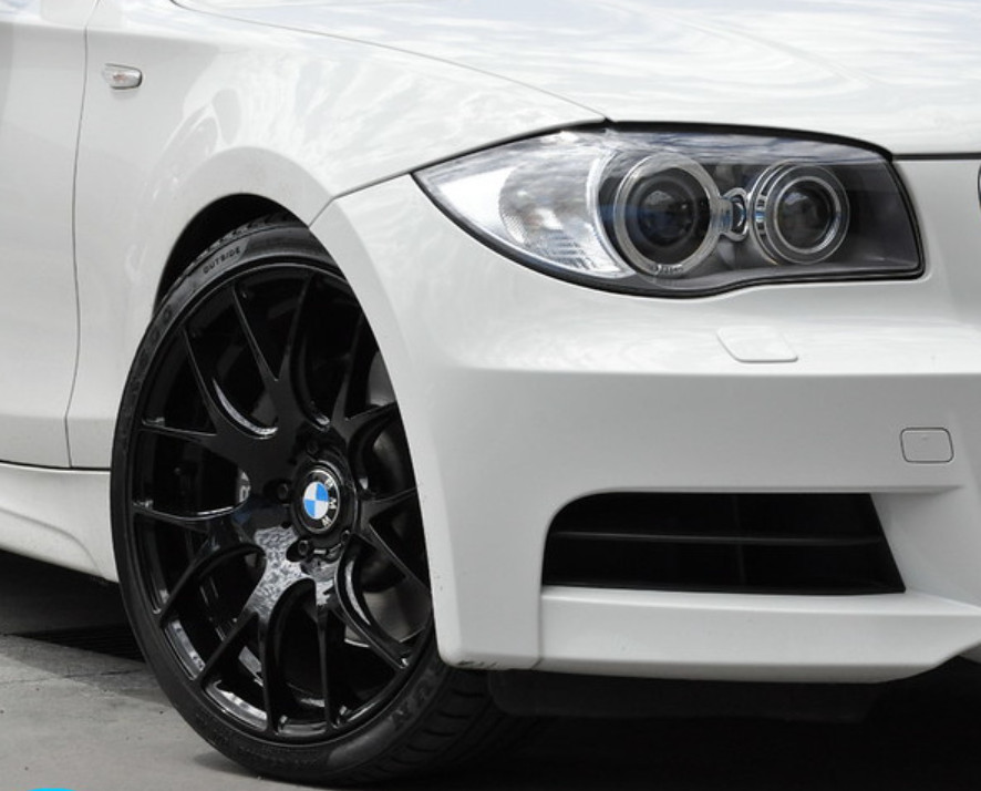 Gloss Black Spray Paint for Wheels Aluminum Alloy Steel Metal Plastic Restore 3P