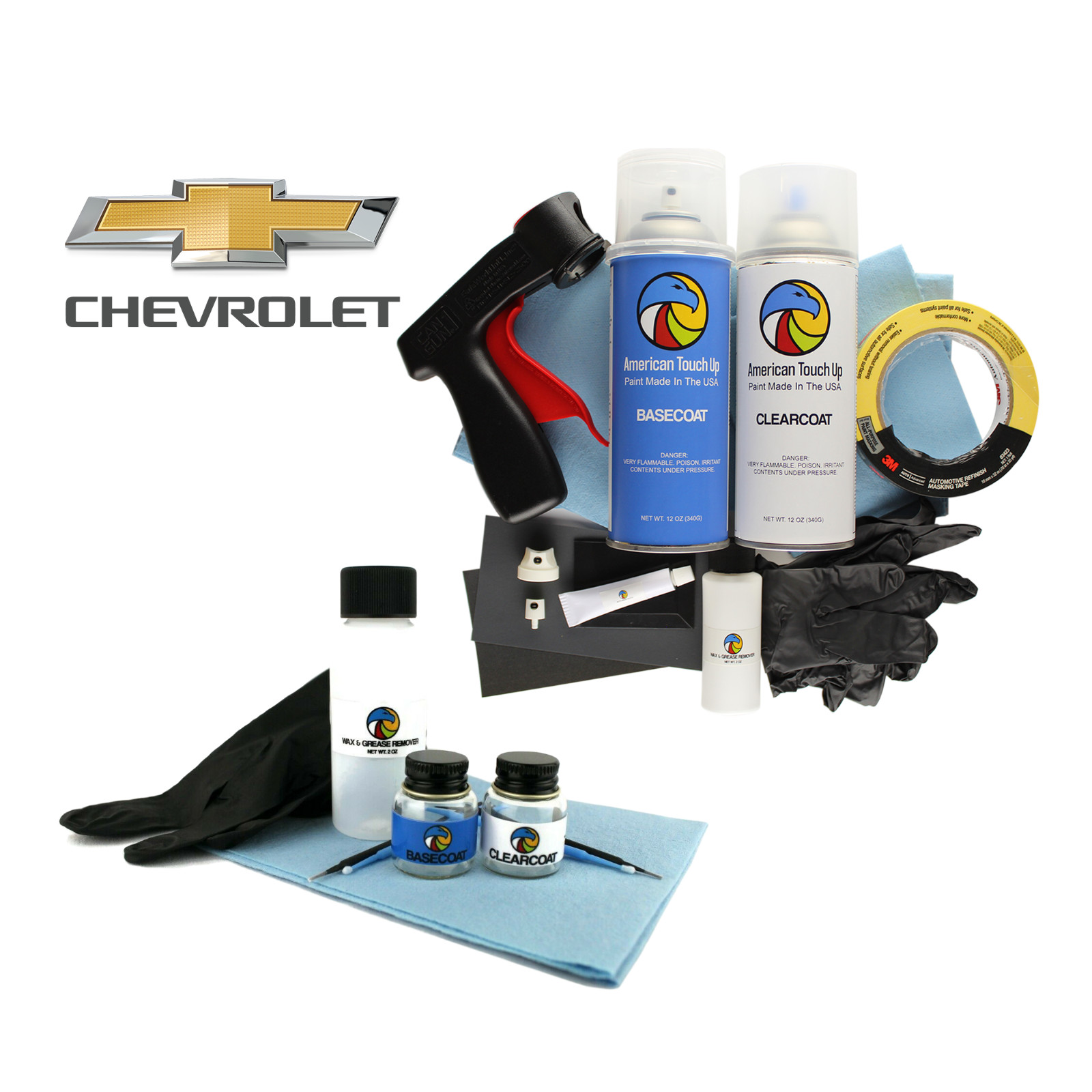 CHEVY – Genuine OEM Automotive Touch Up/Spray Paint Kit SELECT YOUR COLOR CODE