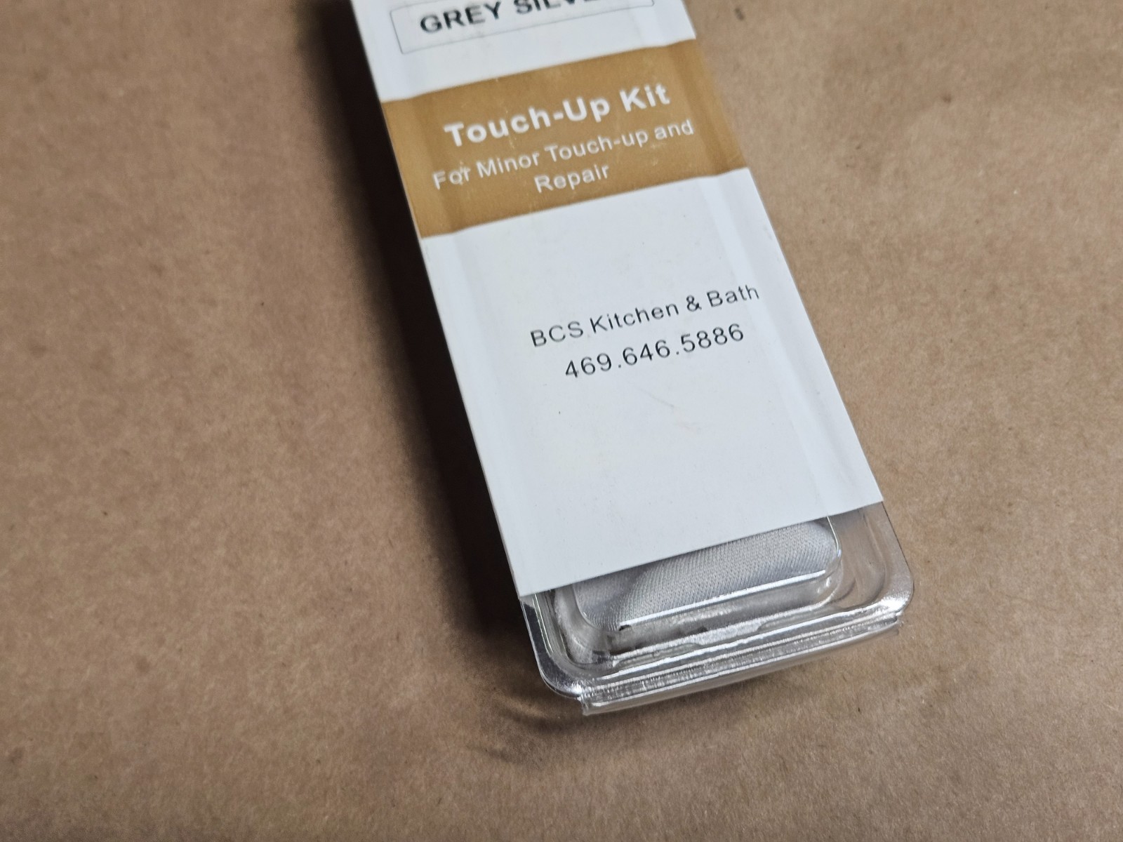 Koville Cabinetry Grey Silver Touch Up Kit