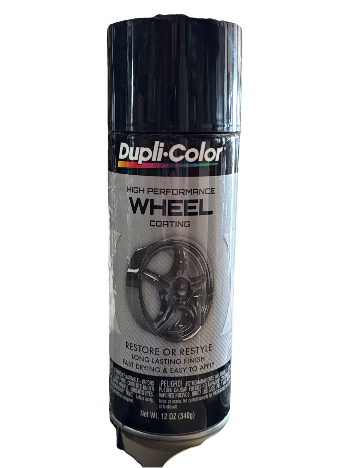 DupliColor Gloss Black High Performance Wheel Coating 12oz