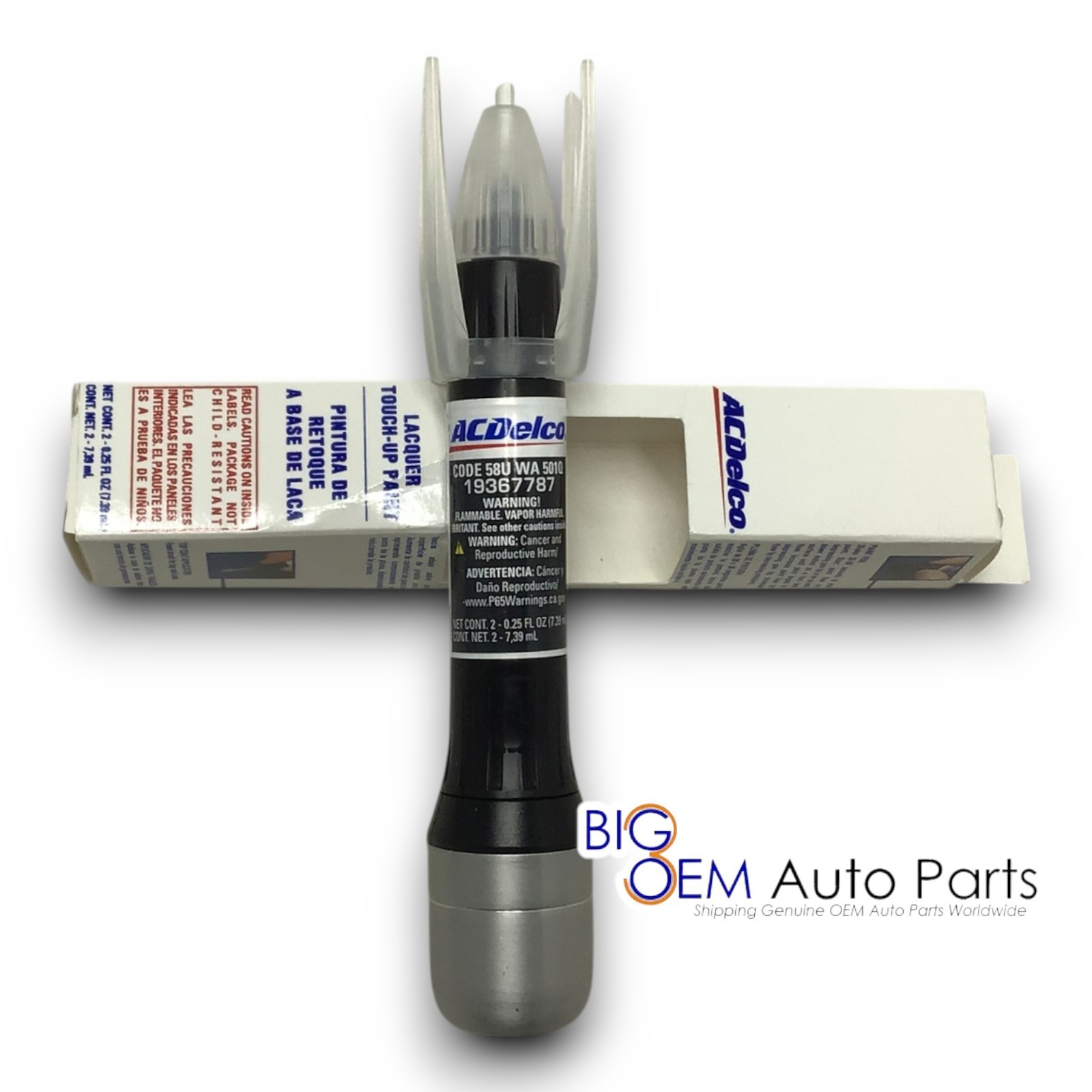 new OEM ACDelco GM 4 In 1 Carbon Flash Metallic Lacquer Touch Up Paint WA501Q