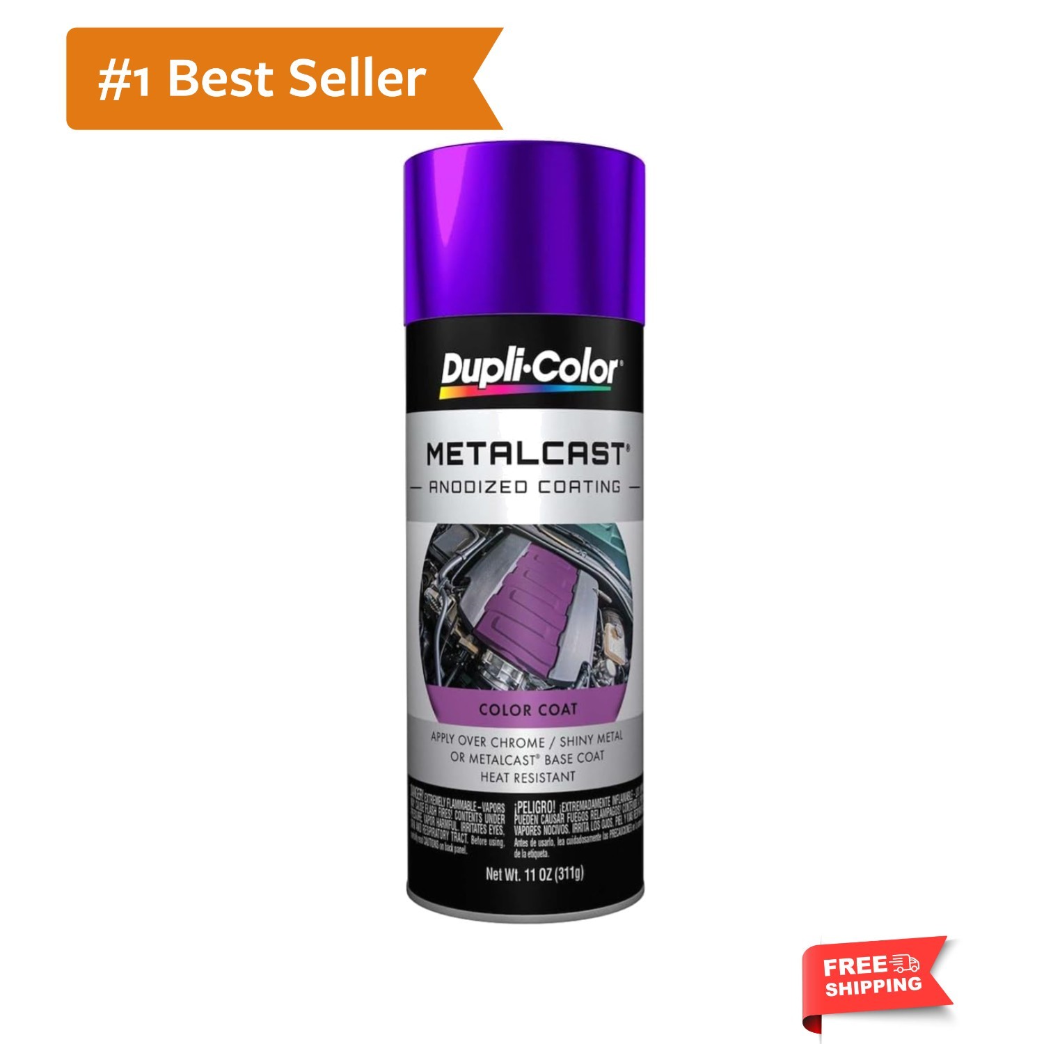 Innovative 11 oz Metalcast Anodized Automotive Paint – Heat & Scratch Resistant