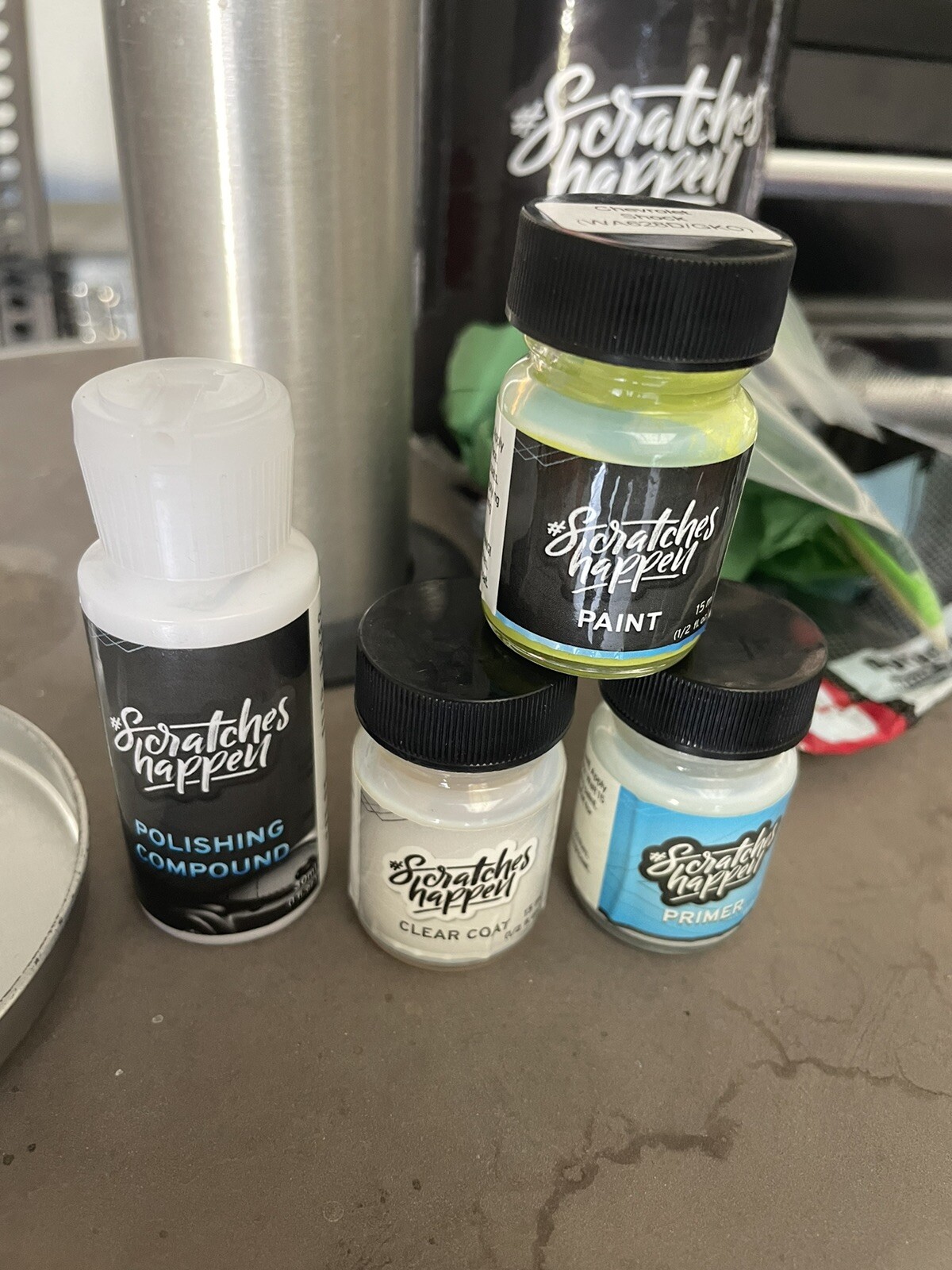 Scratches Happen The Superior Touch Up Paint Kit (Bottle Complete)