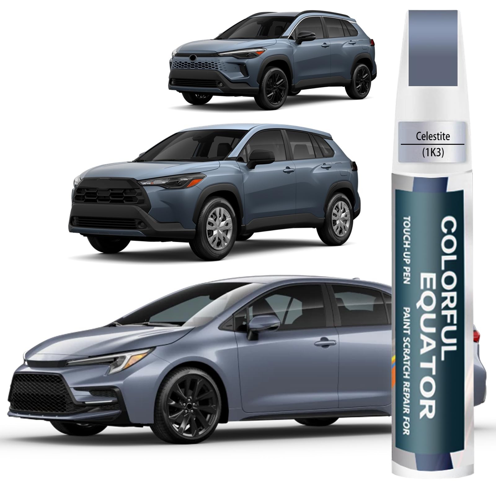 Touch Up Paint Kit For Toyota 1K3 Celestite Professional Finish