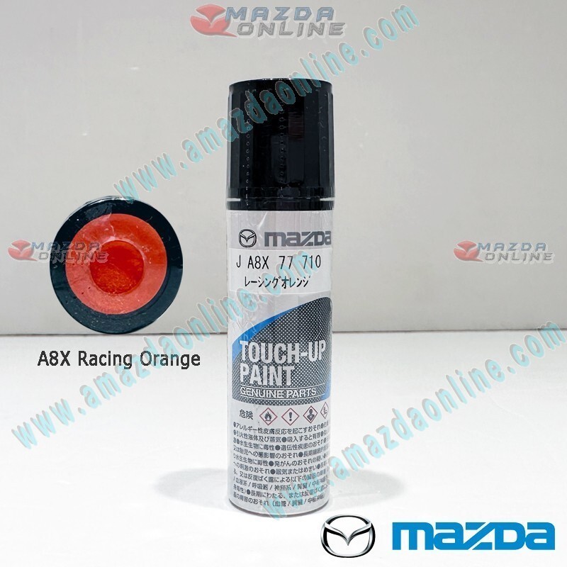 Mazda Japan Original Touch Up Paint 15ml x 1PC – A8X Racing Orange