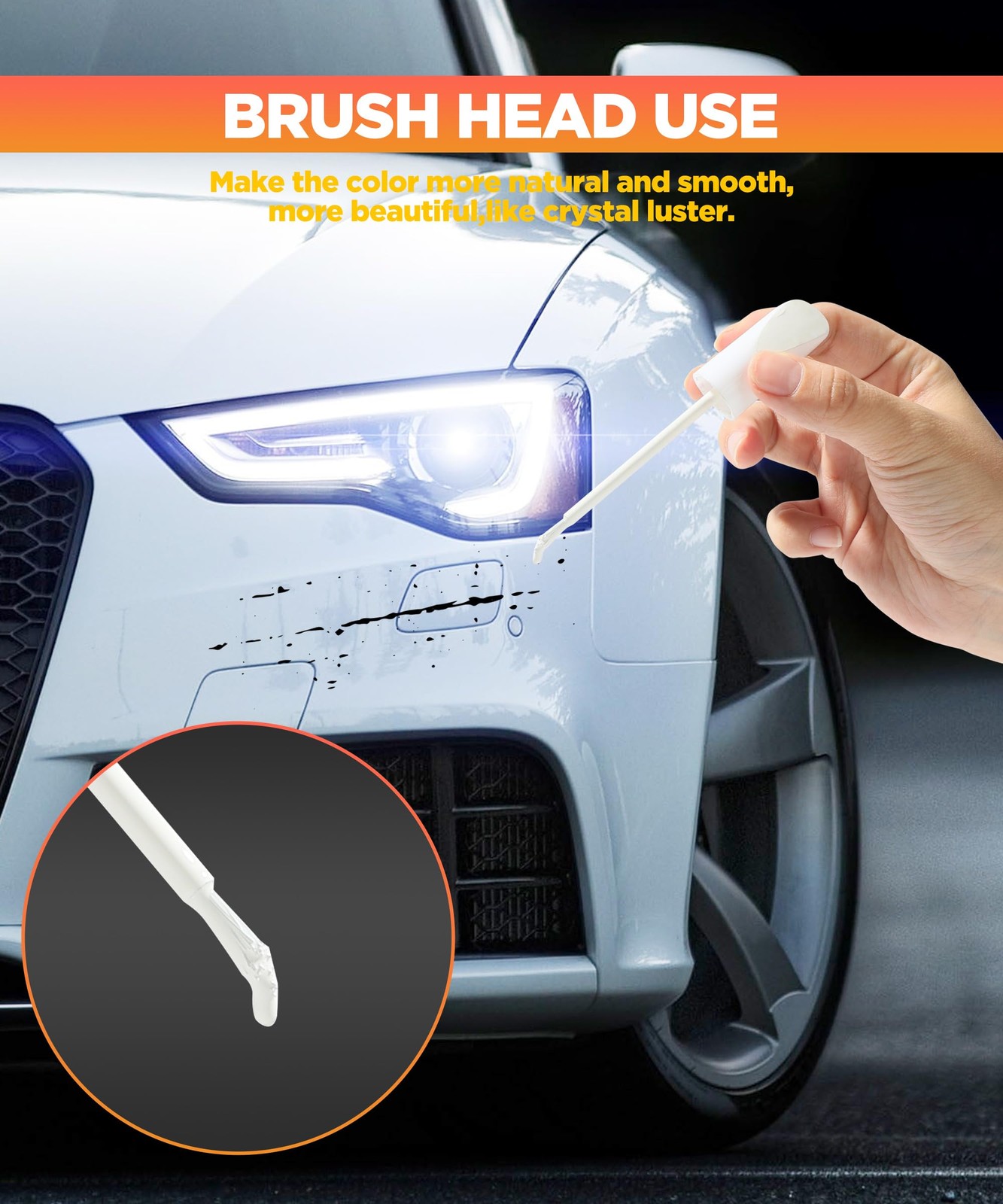 AOCISKA Car Scratch Remover,Car Paint 0.04 Ounce (Pack of 1), White