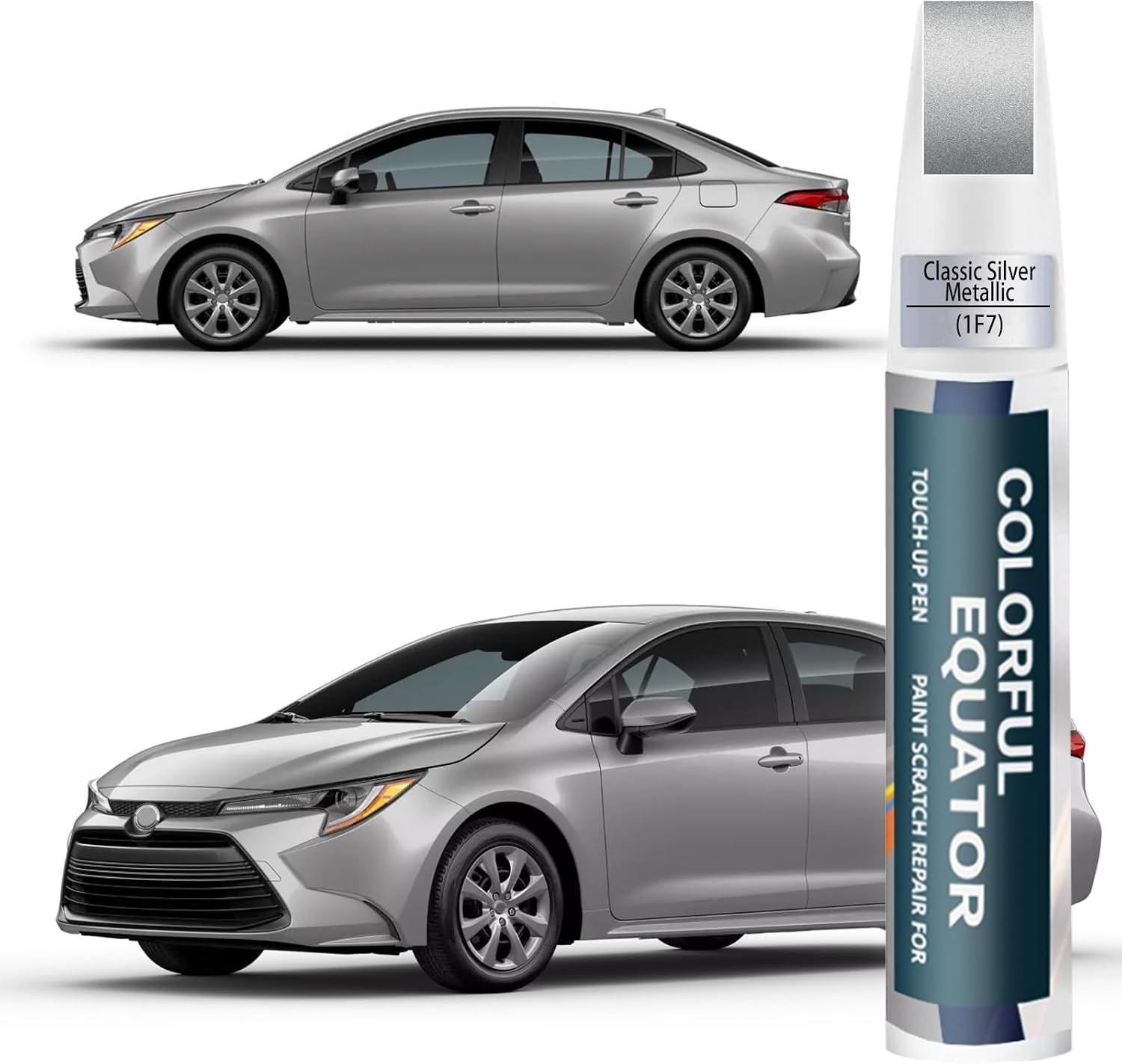 1F7 Toyota Touch Up Paint for Classic Silver – Fade and Rust Resistant Solution