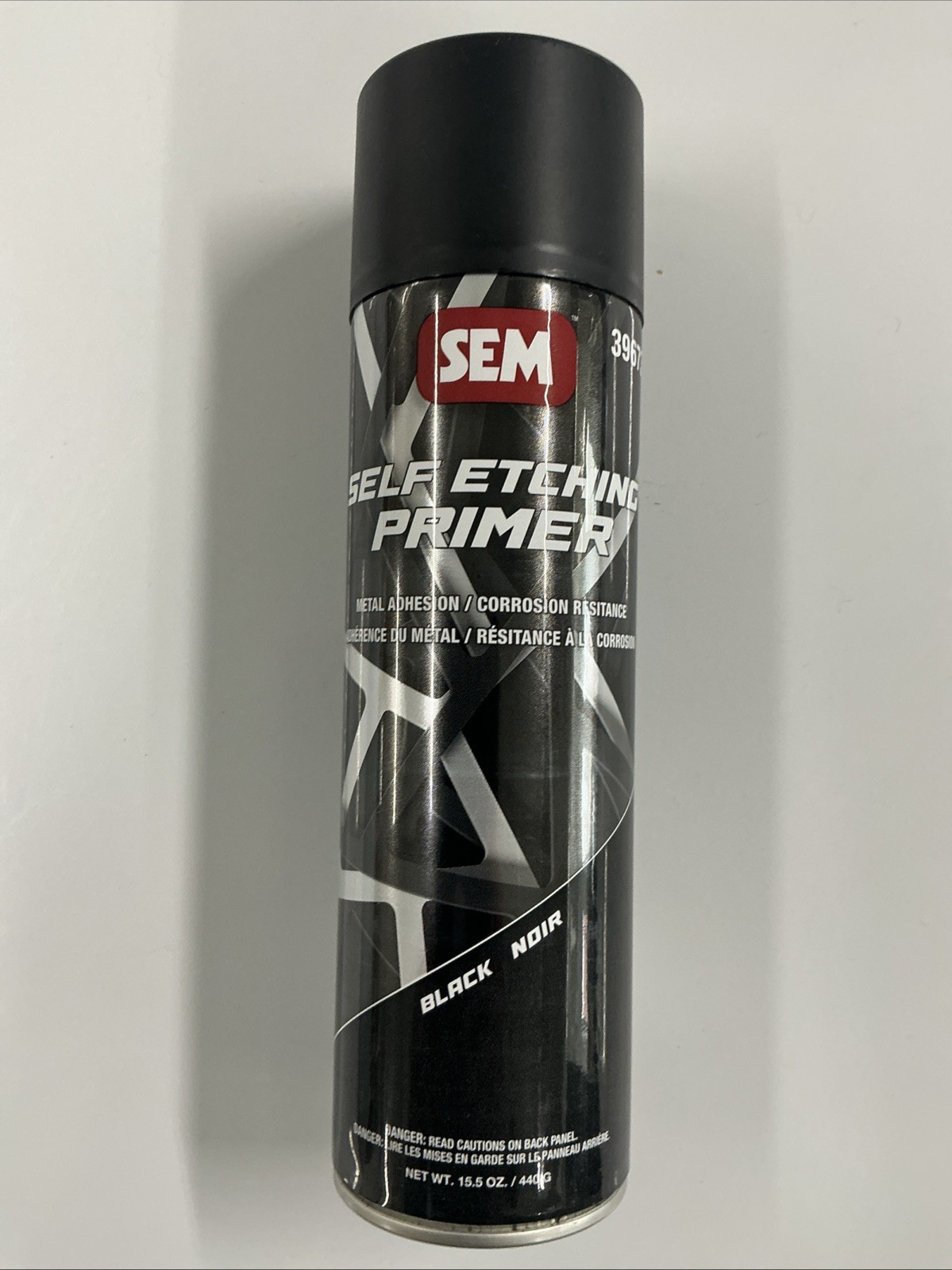 SEM Black Self Etching Primer Aerosol Paint 39673