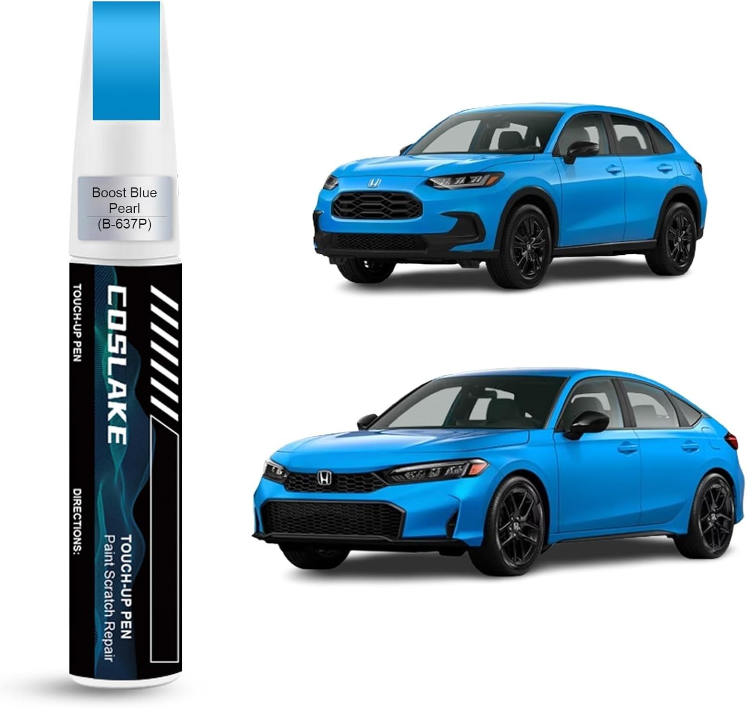 12ml Touch Up Paint B-637P for Honda Civic – Gloss Finish & Waterproof