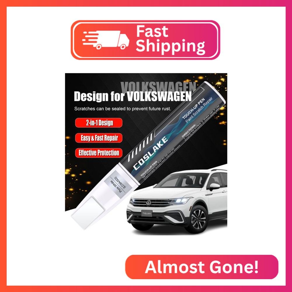 COSLAKE Car Touch Up Paint(Pyrite Silver Metallic(LB7S/D5/K2)) for Volkswagen, C
