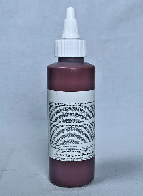 Water Base Pigment 138 Red Oxide WBP-4 Superior Restoration Carpet Vinyl Leather
