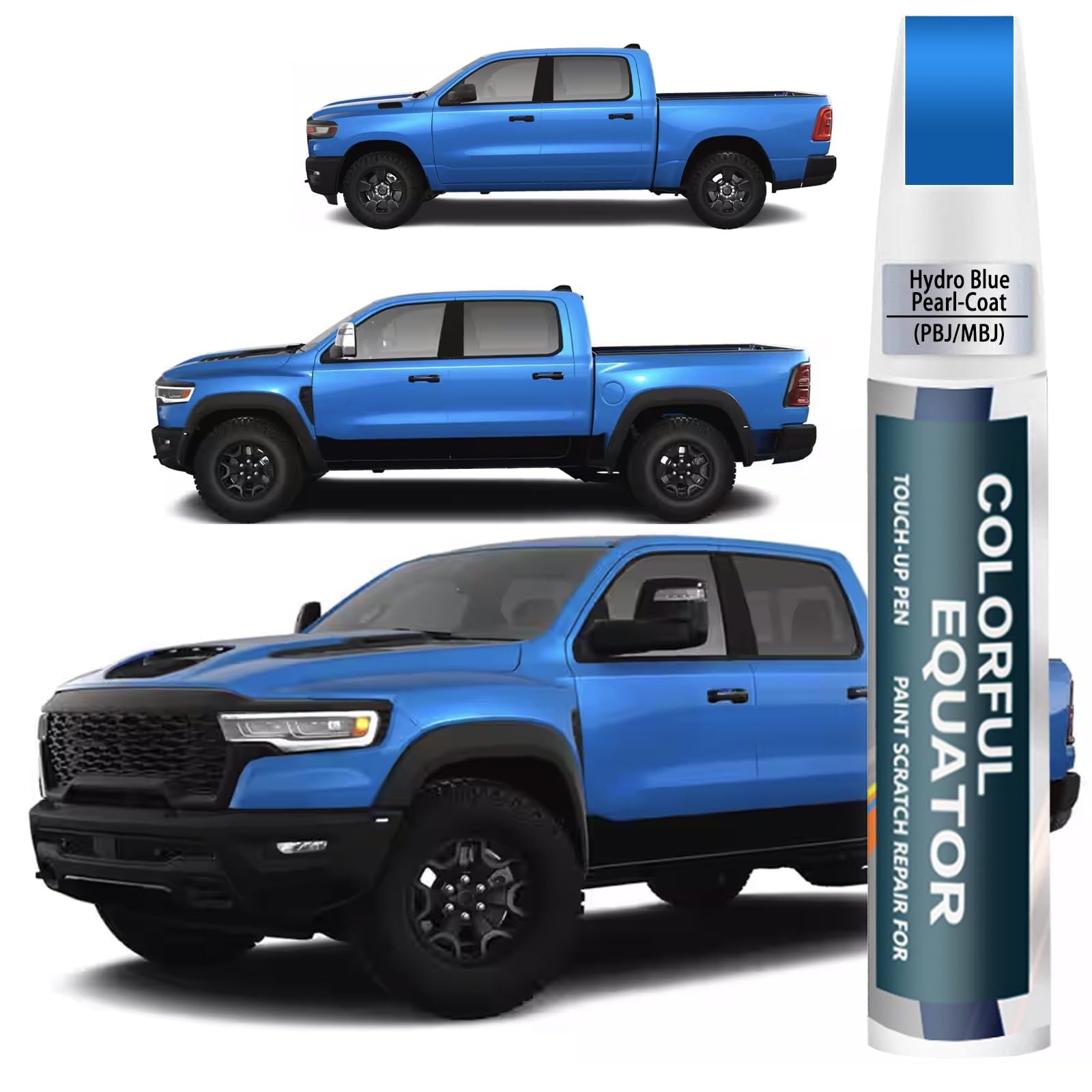 0.4 Fl Oz (Pack of 1), Hydro Blue Pearl-Coat(PBJ/MBJ) for 2025 RAM 1500/2024…