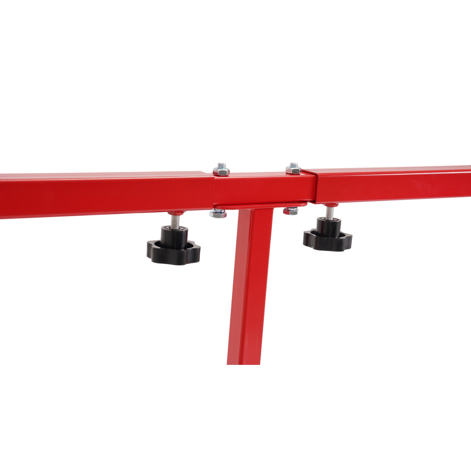 Auto Body Adjustable Paint Panel Stand Fender Bumper Steel Powder Coated Red