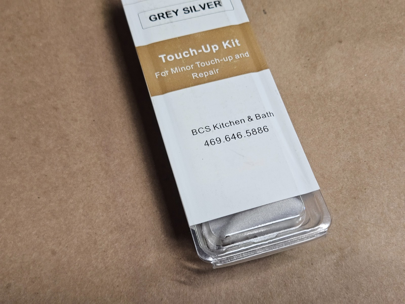 Koville Cabinetry Grey Silver Touch Up Kit
