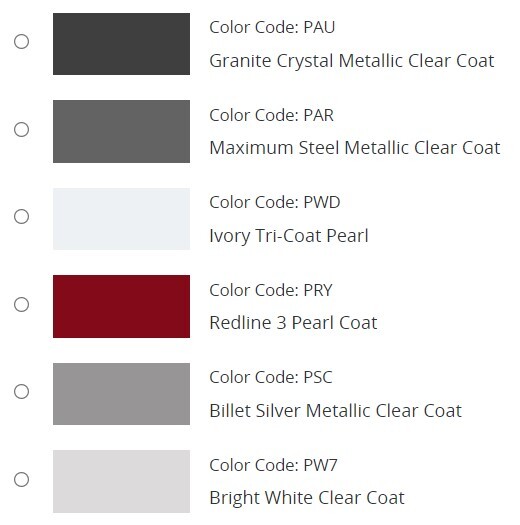 Genuine Dodge OEM Touch-Up Paint – OEM Color and Quantity Selection