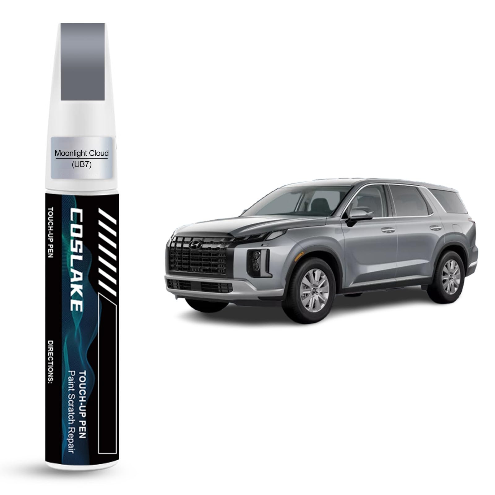 Touch Up Paint Kit For Hyundai UB7 Moonlight Cloud OEM Match Scratch Repair