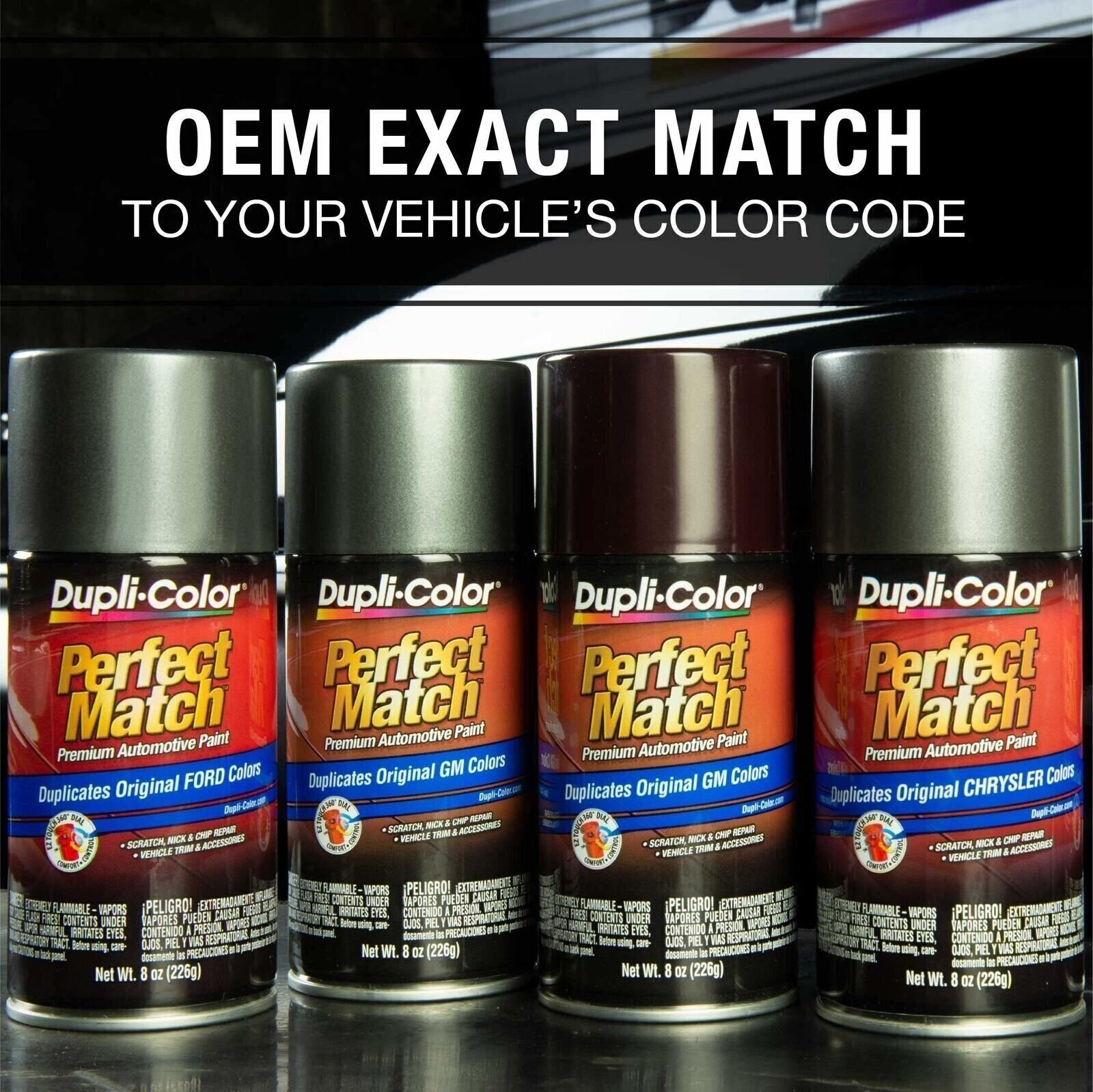 Dupli-Color EBCC04227 Perfect Match Automotive Spray Paint ? Chrysler Intense