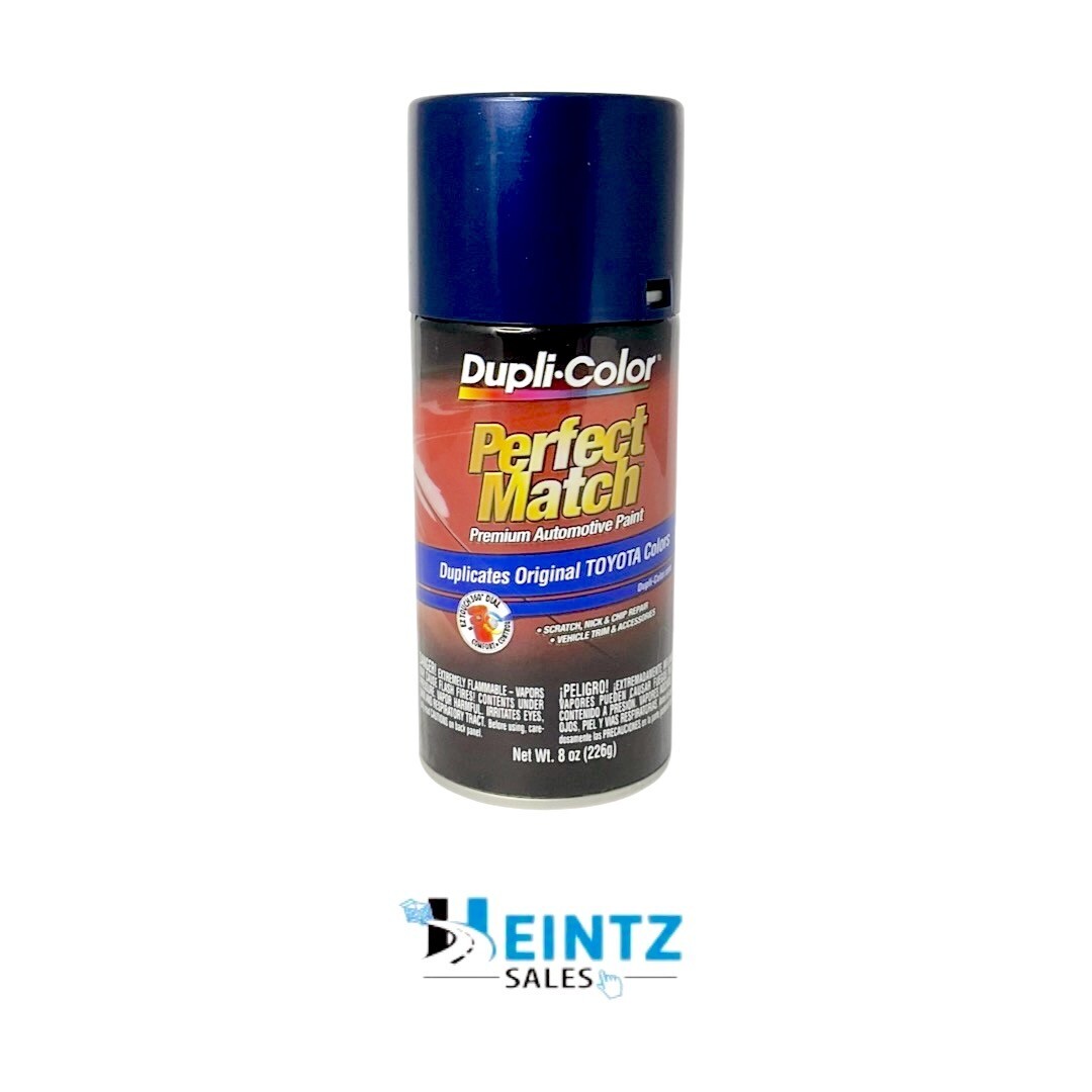 Duplicolor BTY1623 Perfect Match Toyota Dark Blue Pearl 8 oz Aerosol Code 8P4