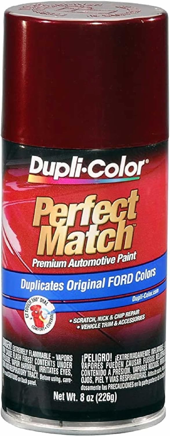 E7 Perfect Match Automotive Spray Paint – Ford Dark Toreador Red, JL/JM – 8 o…