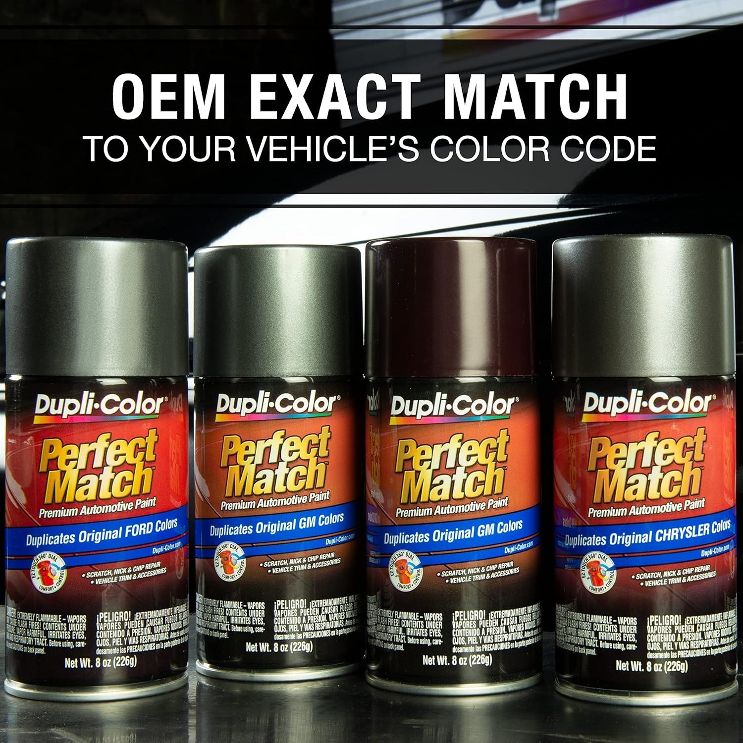 Perfect Match Automotive Paint, Cordova Brown M, 8 oz