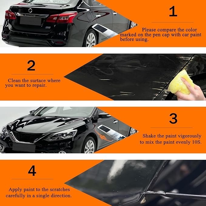 K23 Brilliant Silver Metallic Touch Up Paint for Nissan