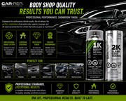 CAR-REP Basecoat & 2K Clearcoat for 2016 Audi Ibis White LY9C, T9