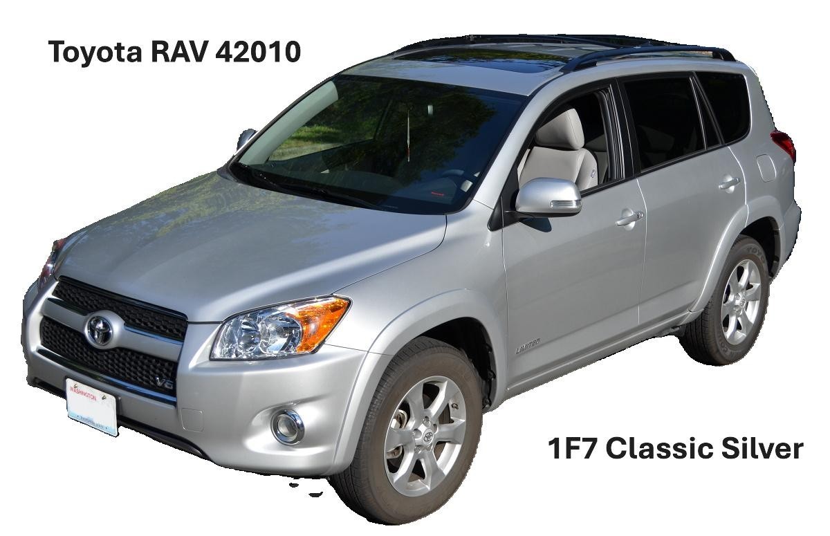 Aerosol Spray Can Basecoat – Toyota 1F7 Classic Silver Metallic